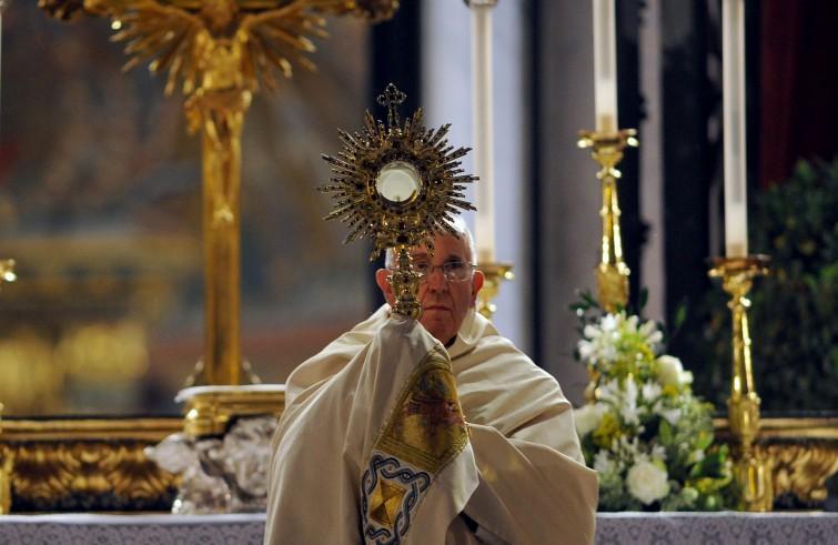 papa Eucarestia Corpus Domini