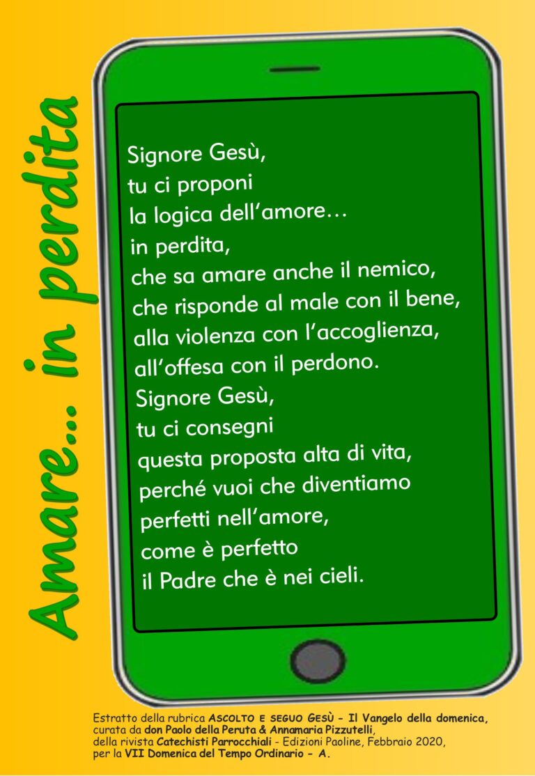 Preghiera VII Tempo Ordinario A