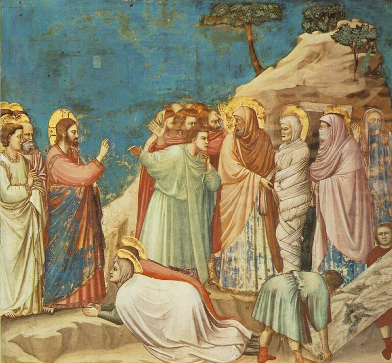 Giotto Scrovegni 25 Raising of Lazarus