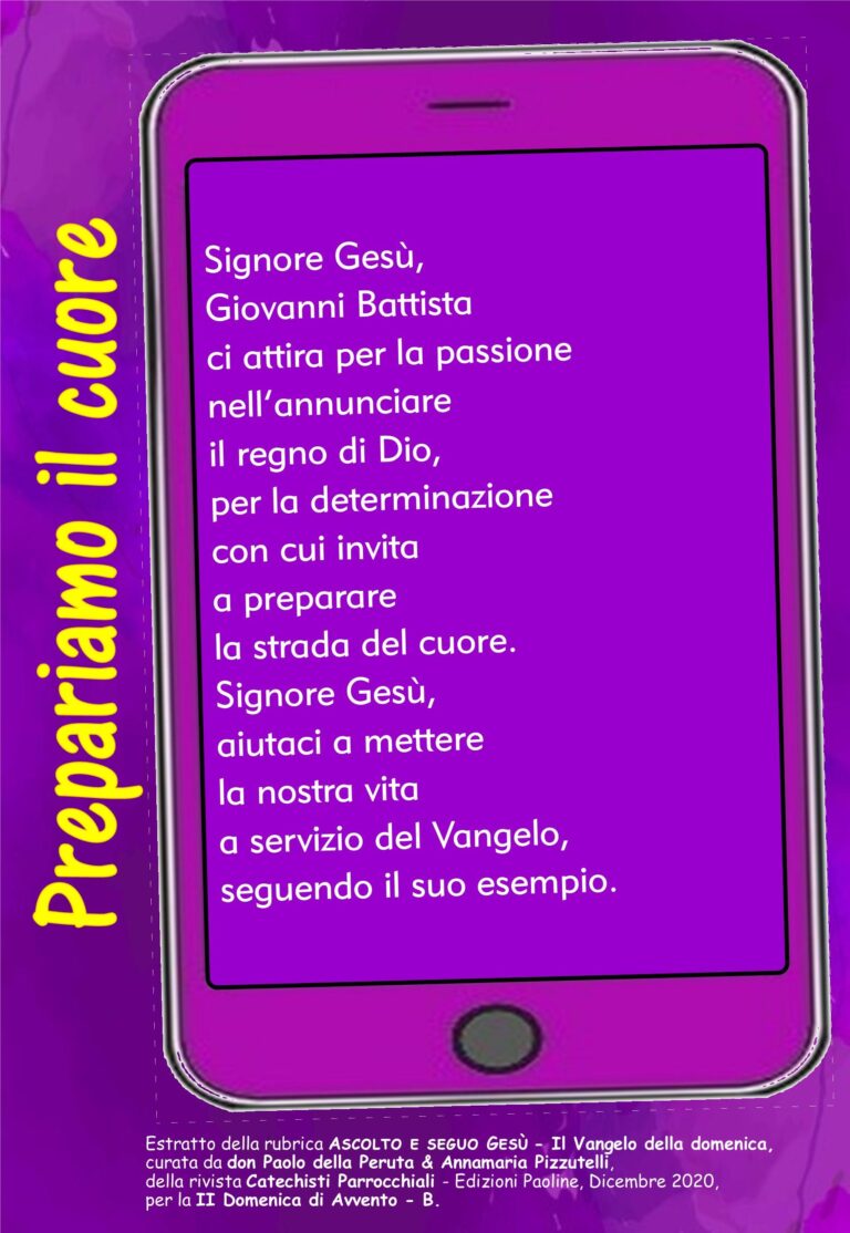 Preghiera 2 Avvento B 2020