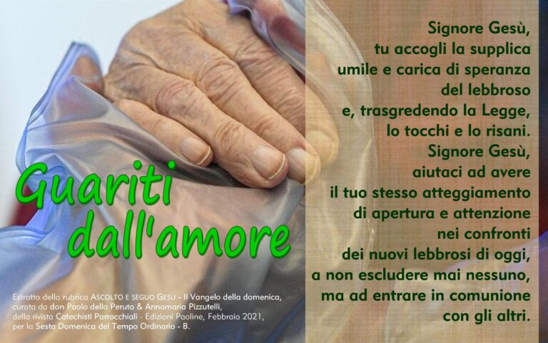 Preghiera 6 Tempo Ordinario B 2021