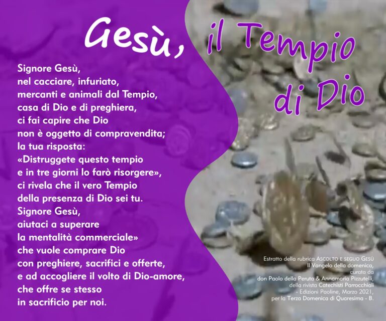 Preghiere 3 Quaresima B 2021