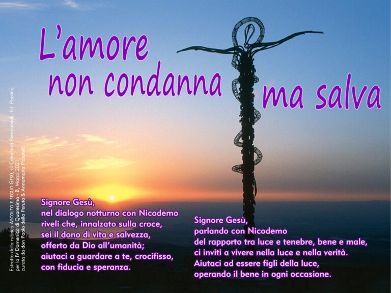 Preghiere 4 Quaresima B 2021