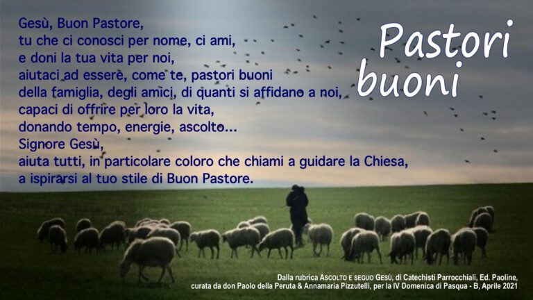 Preghiera 4 Pasqua 2021