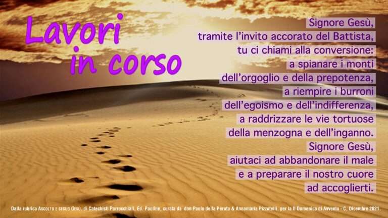 Preghiera 2 Avvento C 2021
