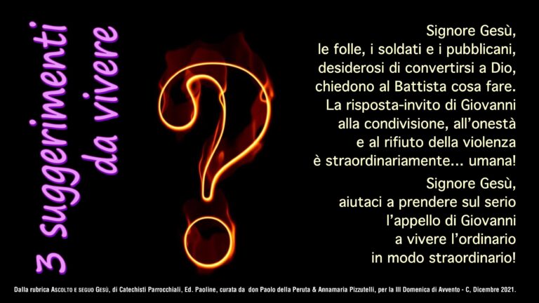 Preghiera 3 Avvento C 2021