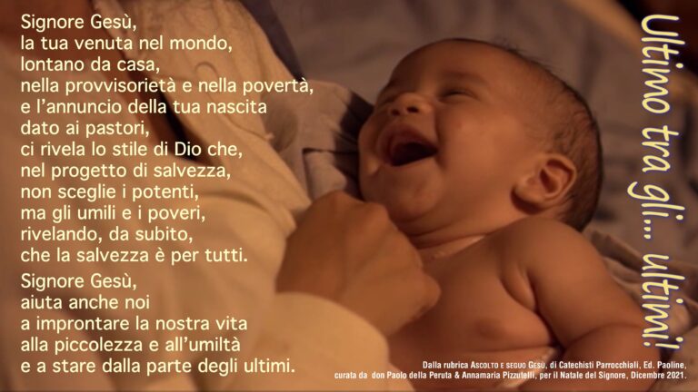 Preghiera Natale 2021