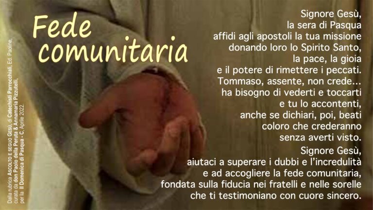 Preghiera 2 Pasqua 2022