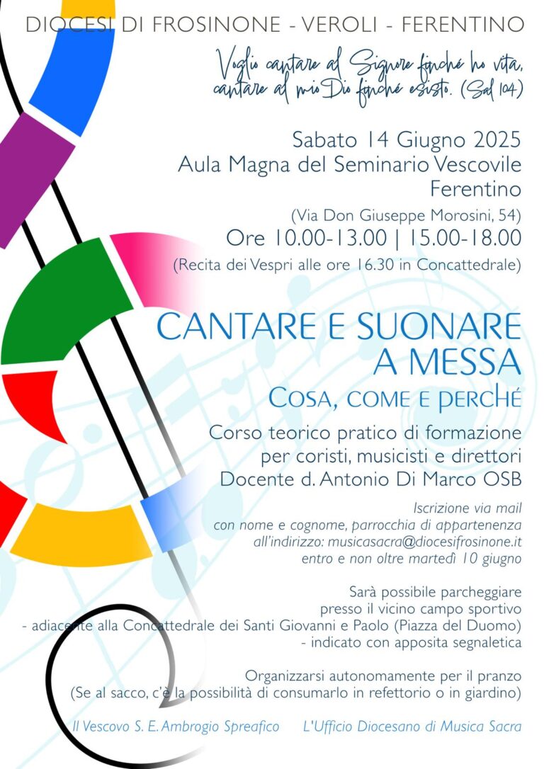 Musica Sacra 14 giugno 25